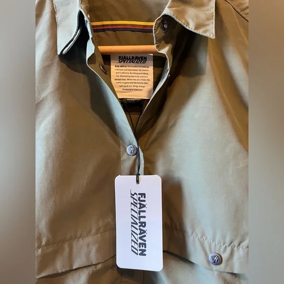 Specialized/Fjällräven Rider's Wind Jacket - Picture 6 of 8